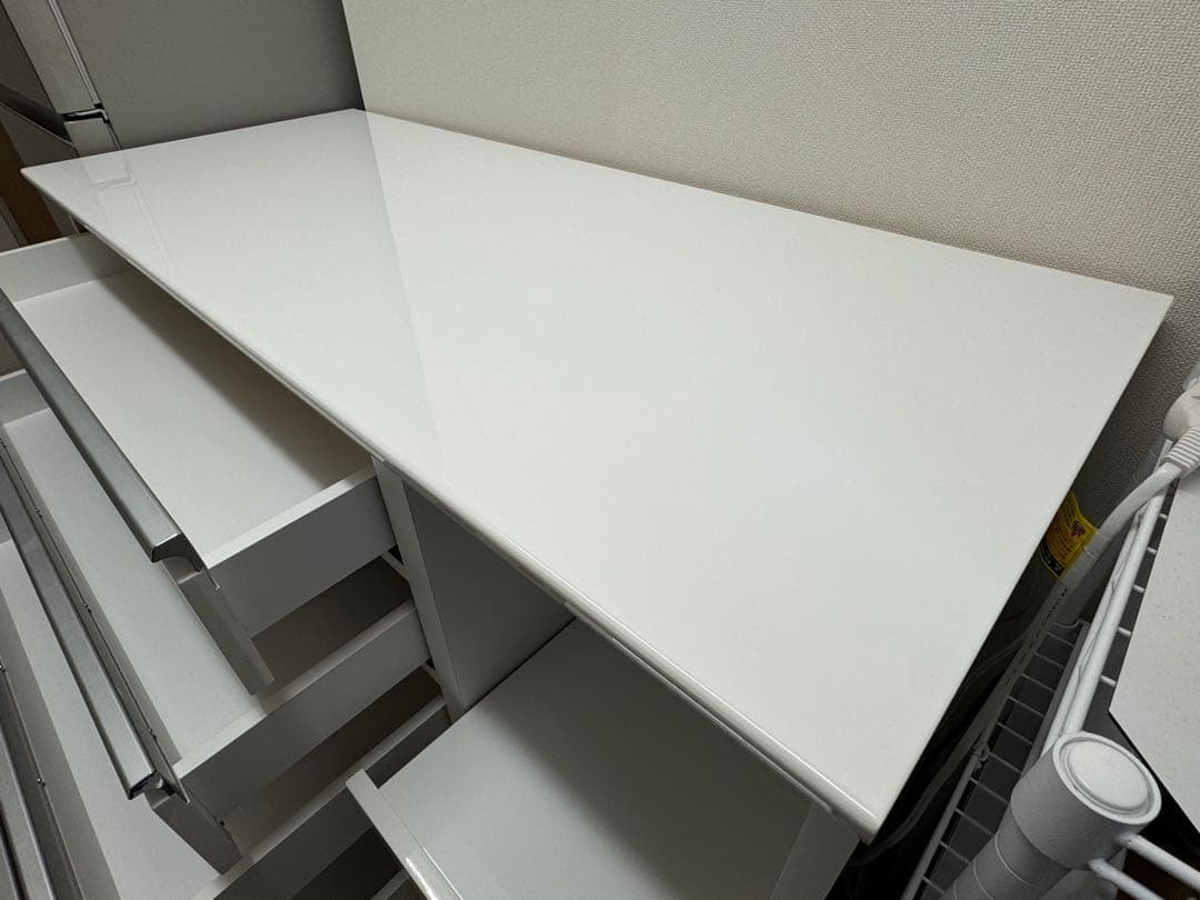 【超美品】ニトリ、レジューム、キッチンカウンター、食器棚、カウンター収納棚