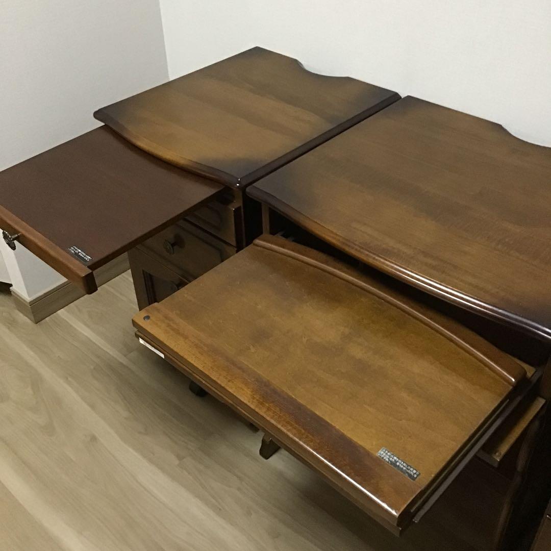 karimoku カリモクコロニアル パソコンデスク 書斎机