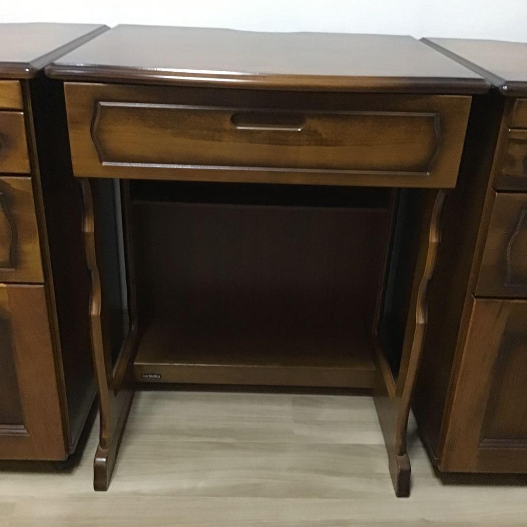 karimoku カリモクコロニアル パソコンデスク 書斎机