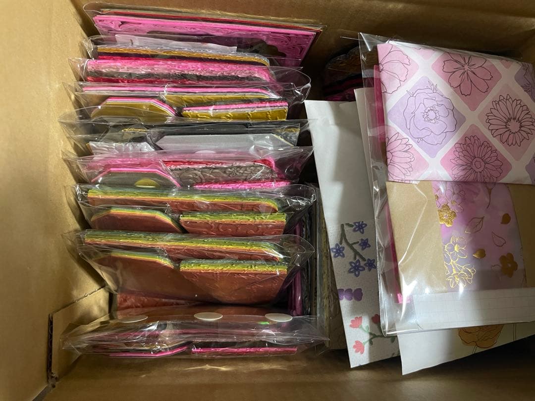 ダイカット コラージュ おすそ分け アルバム 気まぐれセット ピンク