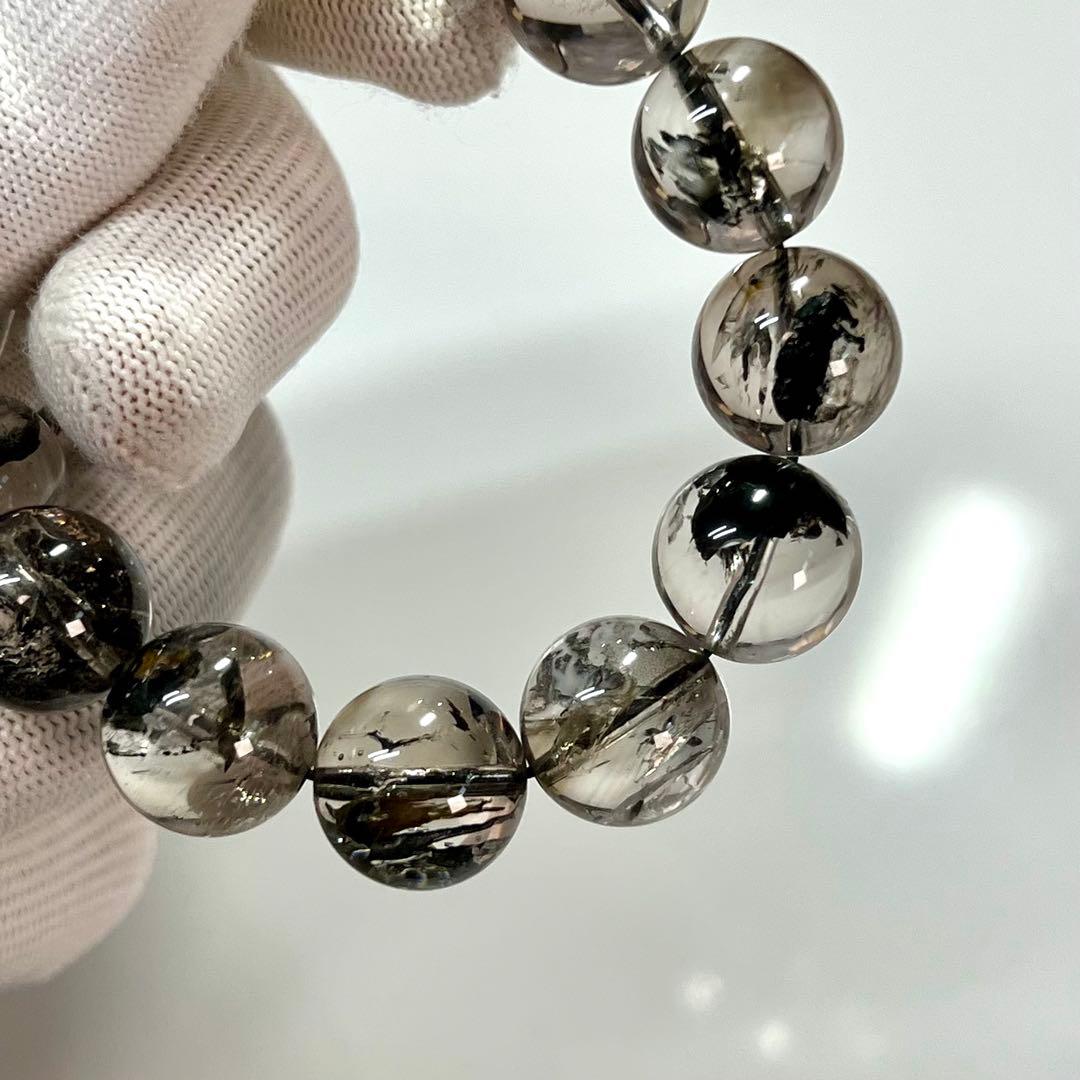 高品質　ハーキマーダイヤモンドブレスレット　透明感きれい　5