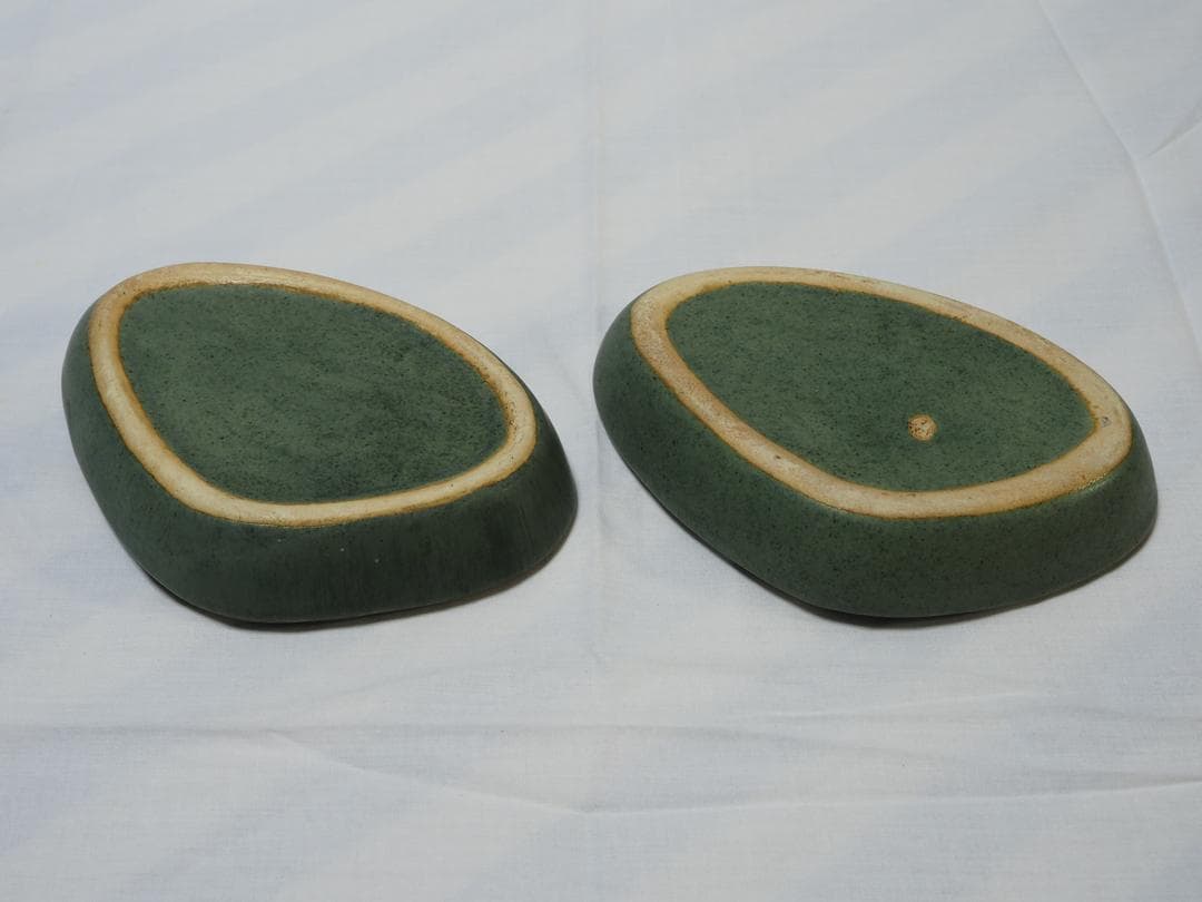 【値段交渉歓迎】蛤様 小皿 はまぐり 2枚【骨董品】