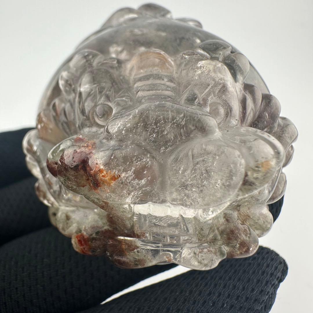 【極上】ガーデンクォーツ×龍亀ロングイ天然水晶 財運金運仕事運 開運希少原石