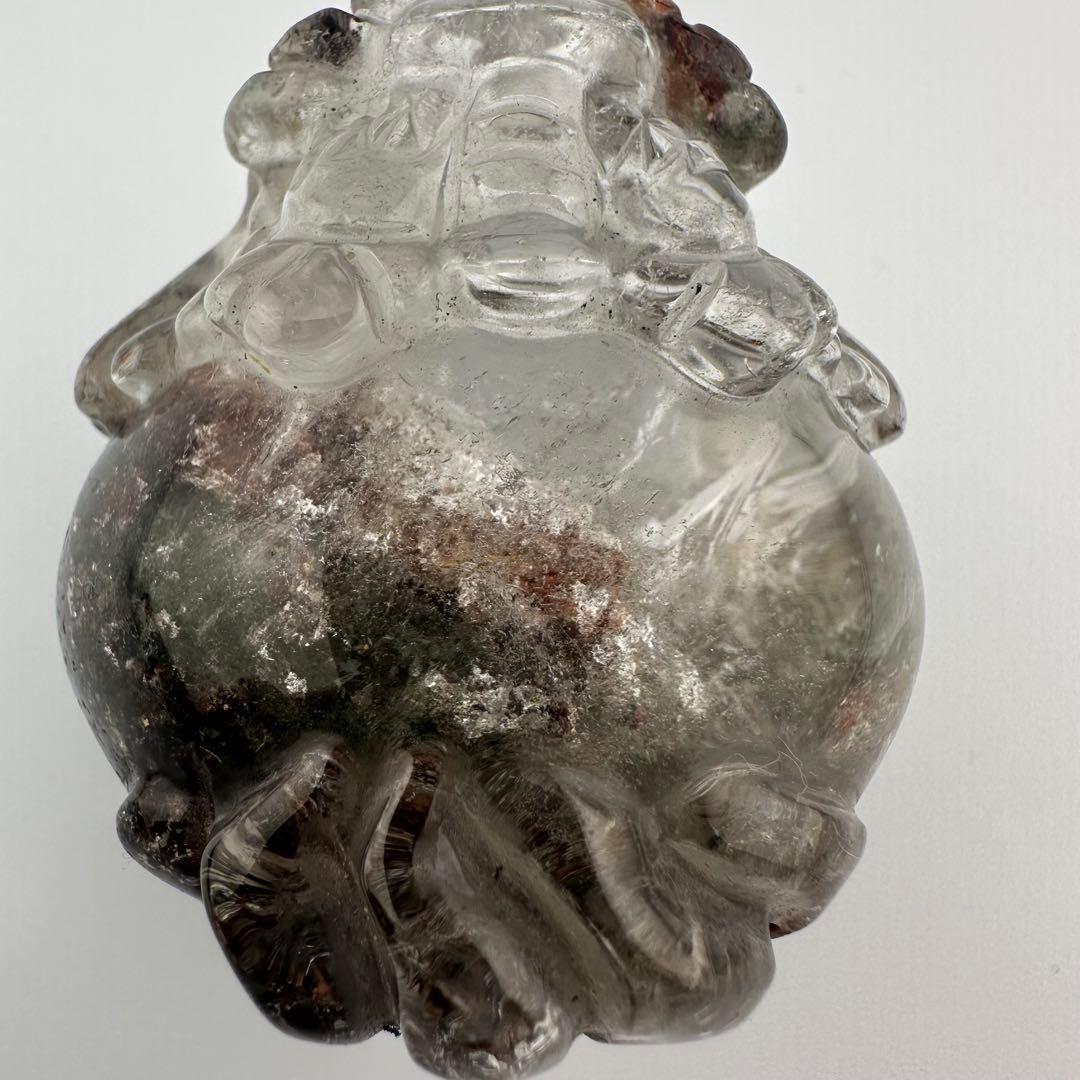 【極上】ガーデンクォーツ×龍亀ロングイ天然水晶 財運金運仕事運 開運希少原石