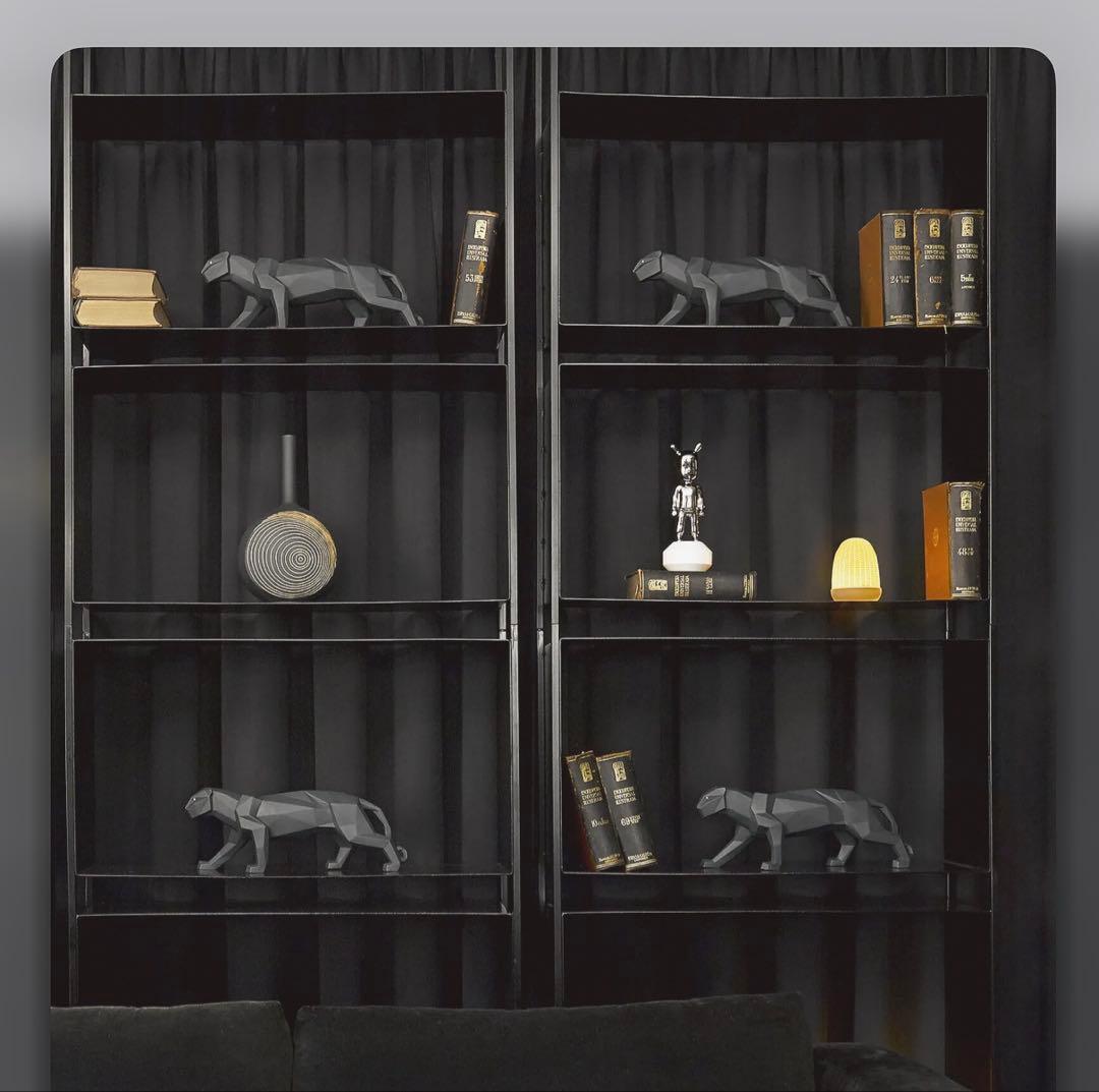 新品☆リヤドロ パンサー Origami 黒ヒョウ ジャガー ブラック