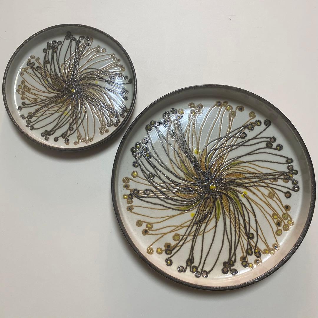 ロイヤルコペンハーゲン　バッカシリーズ エレン マルマー 丸皿 2枚セット