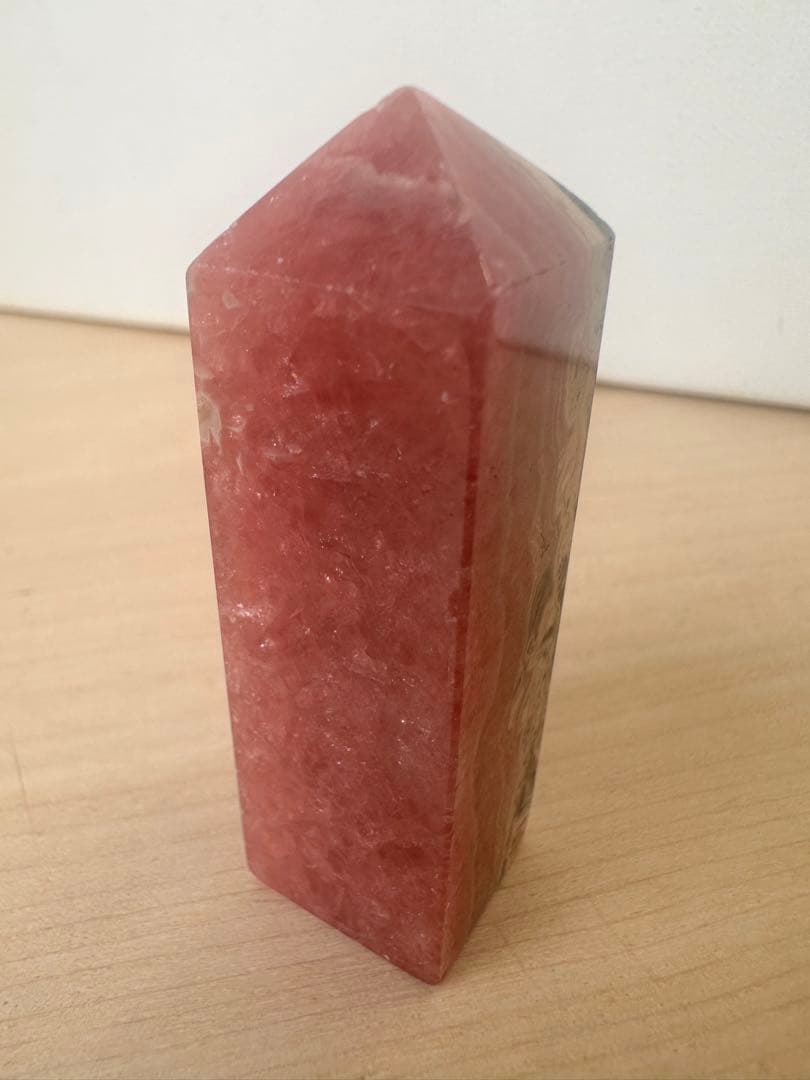 高品質　インカローズ　ロードクロサイト　タワー　四角柱