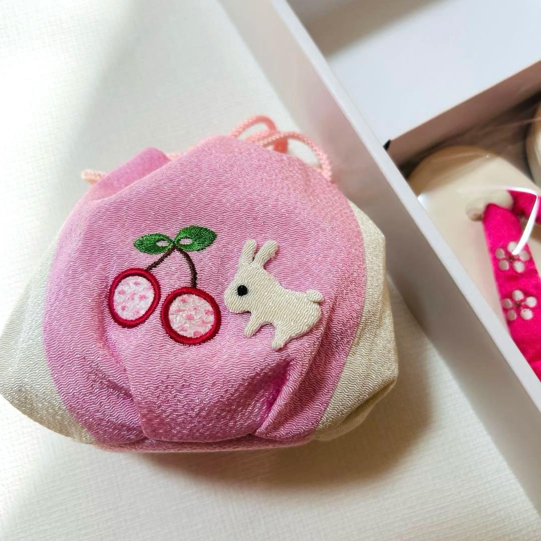 No.8 七五三　3歳　　正絹被布フルセット