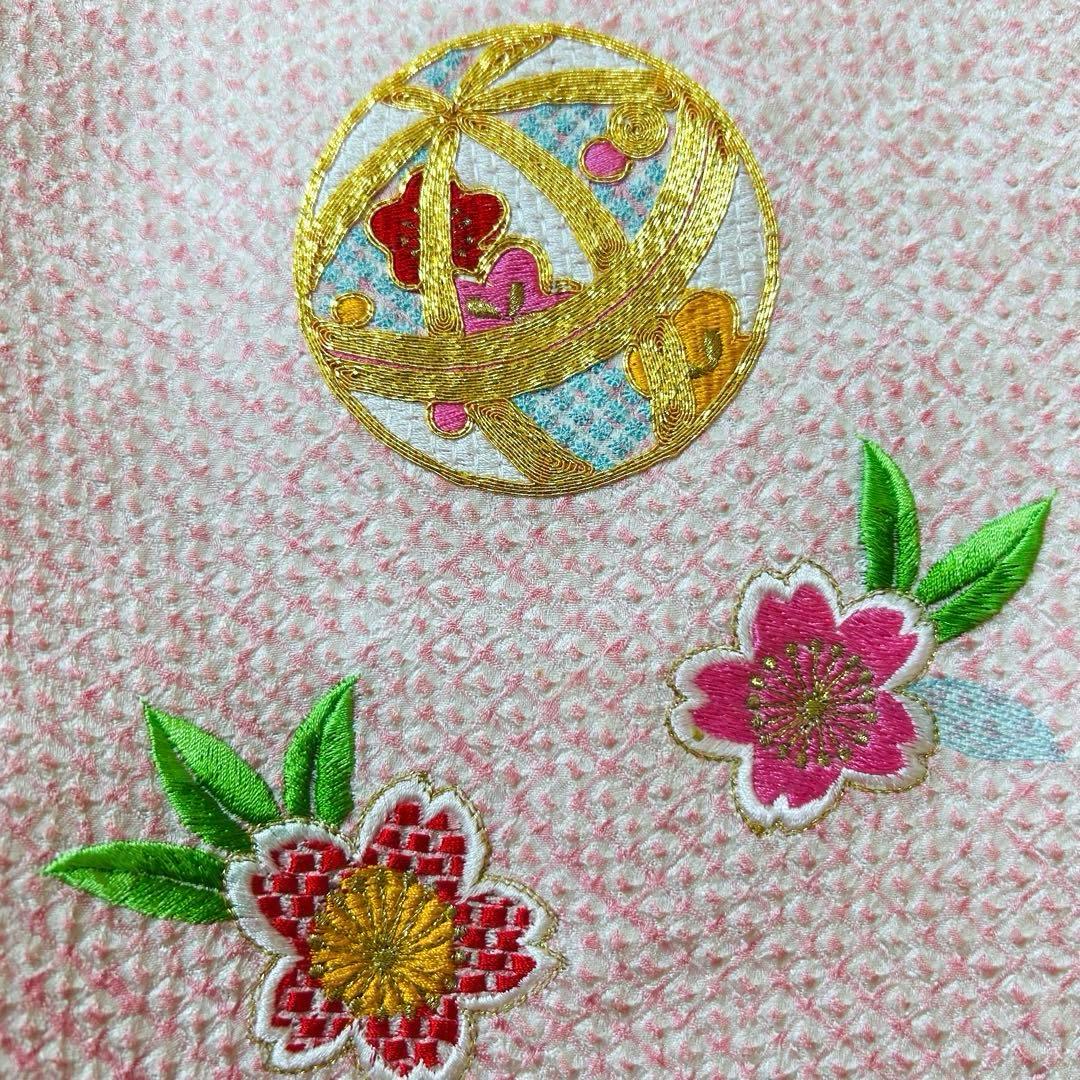 No.8 七五三　3歳　　正絹被布フルセット