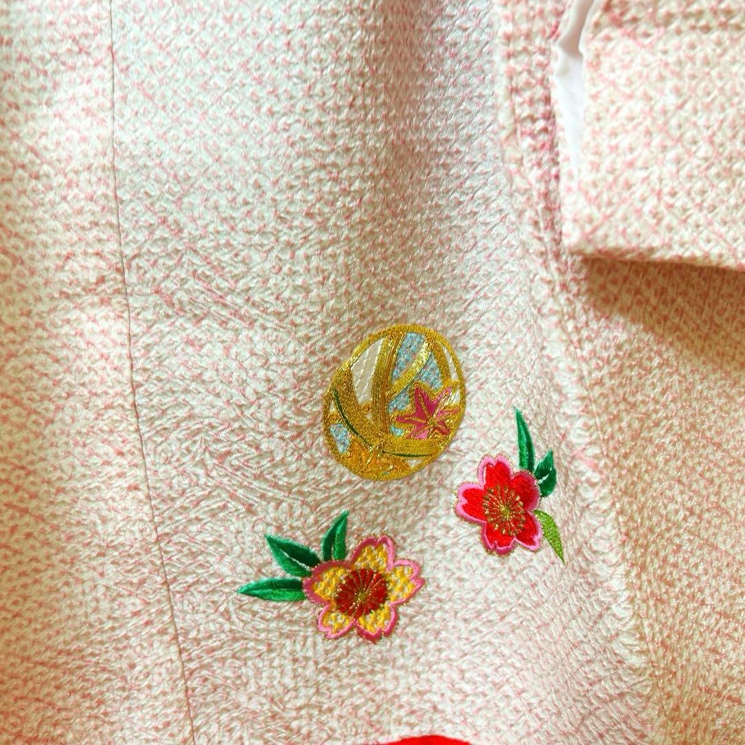 No.8 七五三　3歳　　正絹被布フルセット