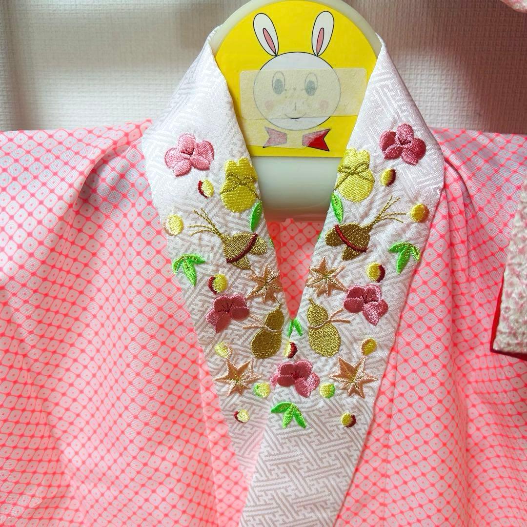 No.8 七五三　3歳　　正絹被布フルセット