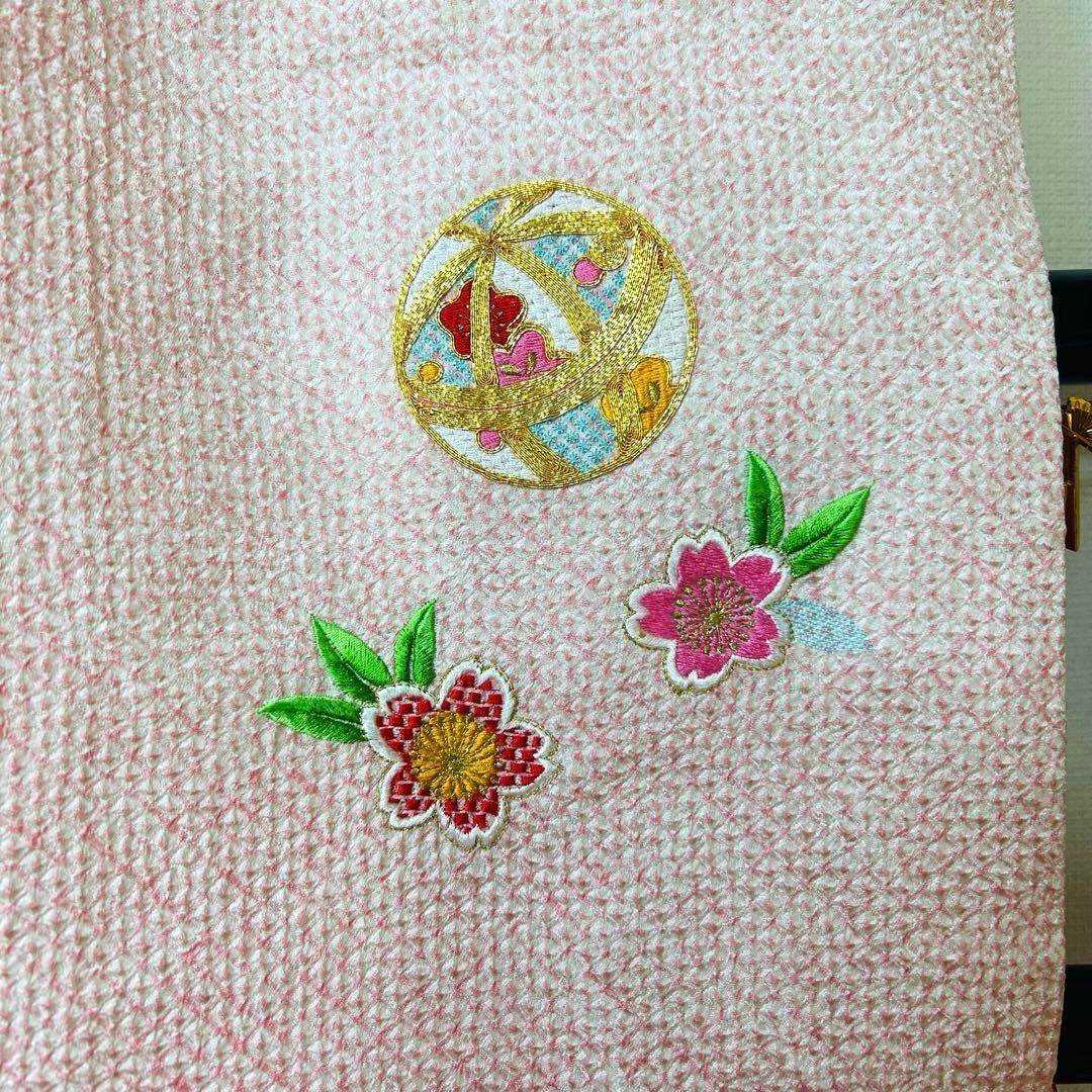 No.8 七五三　3歳　　正絹被布フルセット