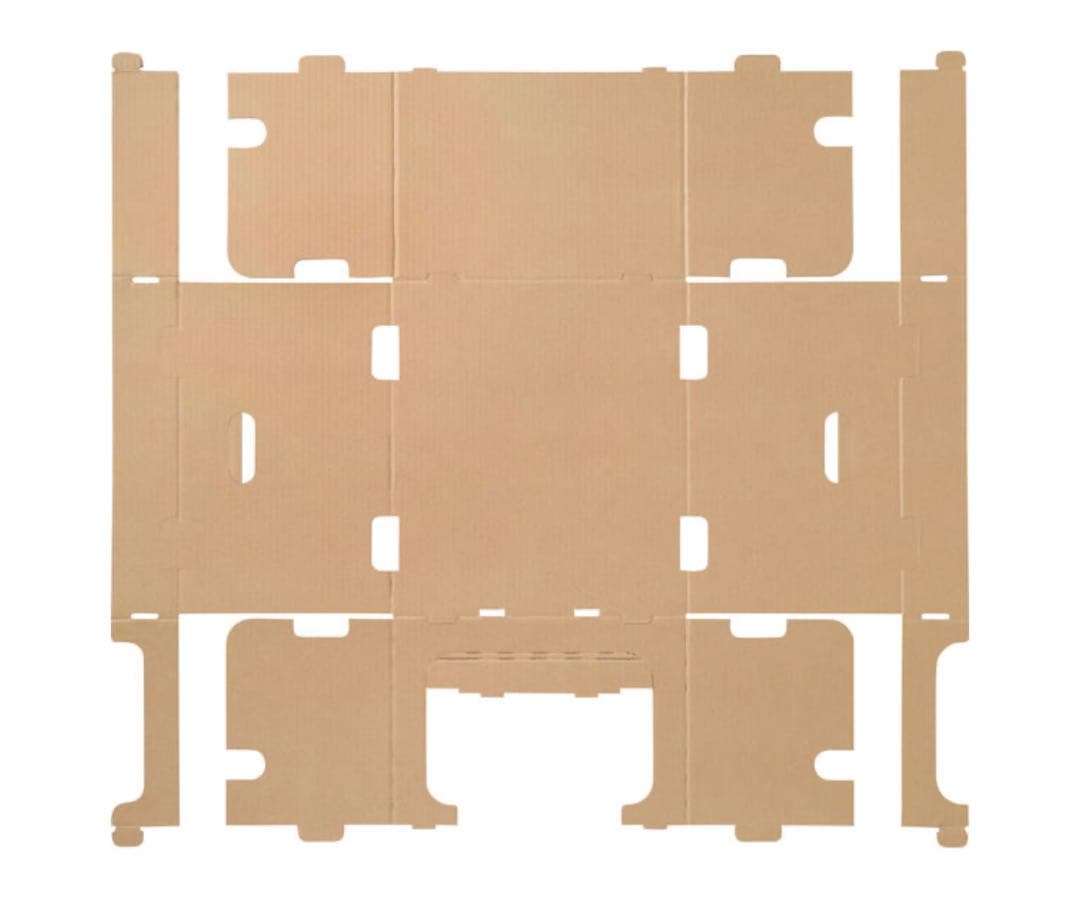 【20枚】レンゴーダンボール棚大 収納ボックス ピッキングボックス スタッキング