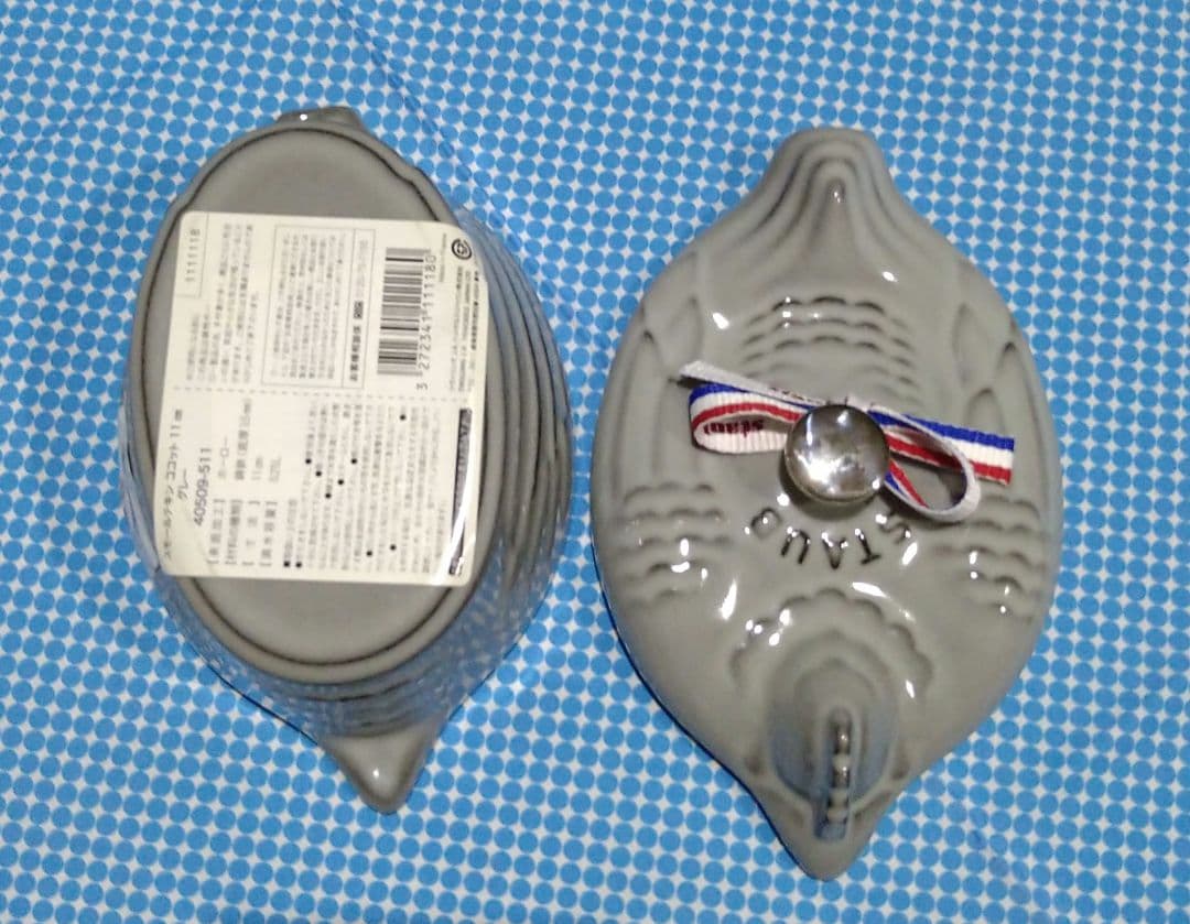 STAUB　スモール チキンココット グレー《新品未使用シリアルナンバー有り》