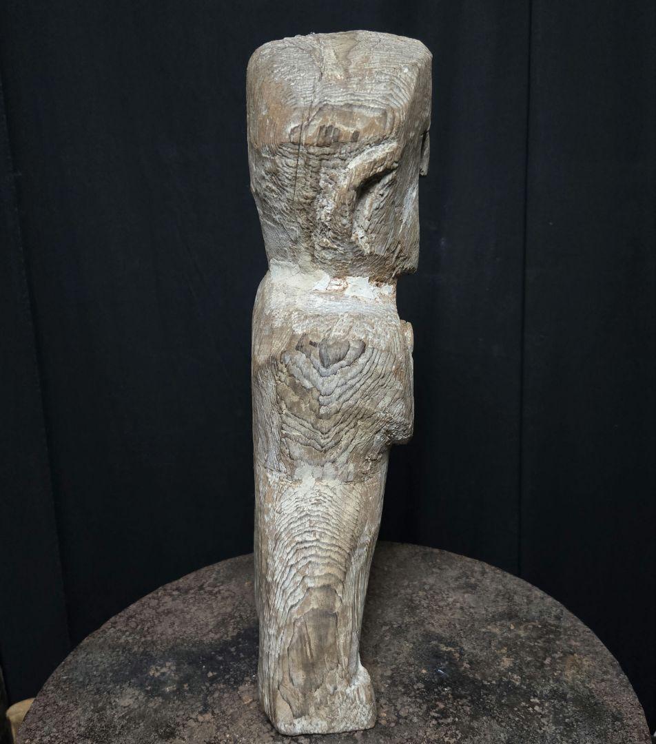 大特価！ネパール？祈りの像？彫像木彫り像プリミティブアート　プタリ？