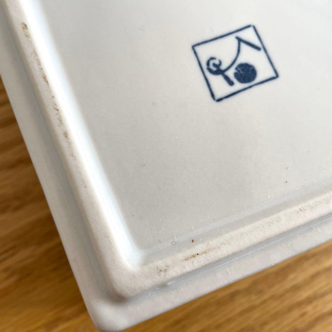 砥部焼 NIPPON CRAFT 日本クラフト 草文 パンケース キャニスター