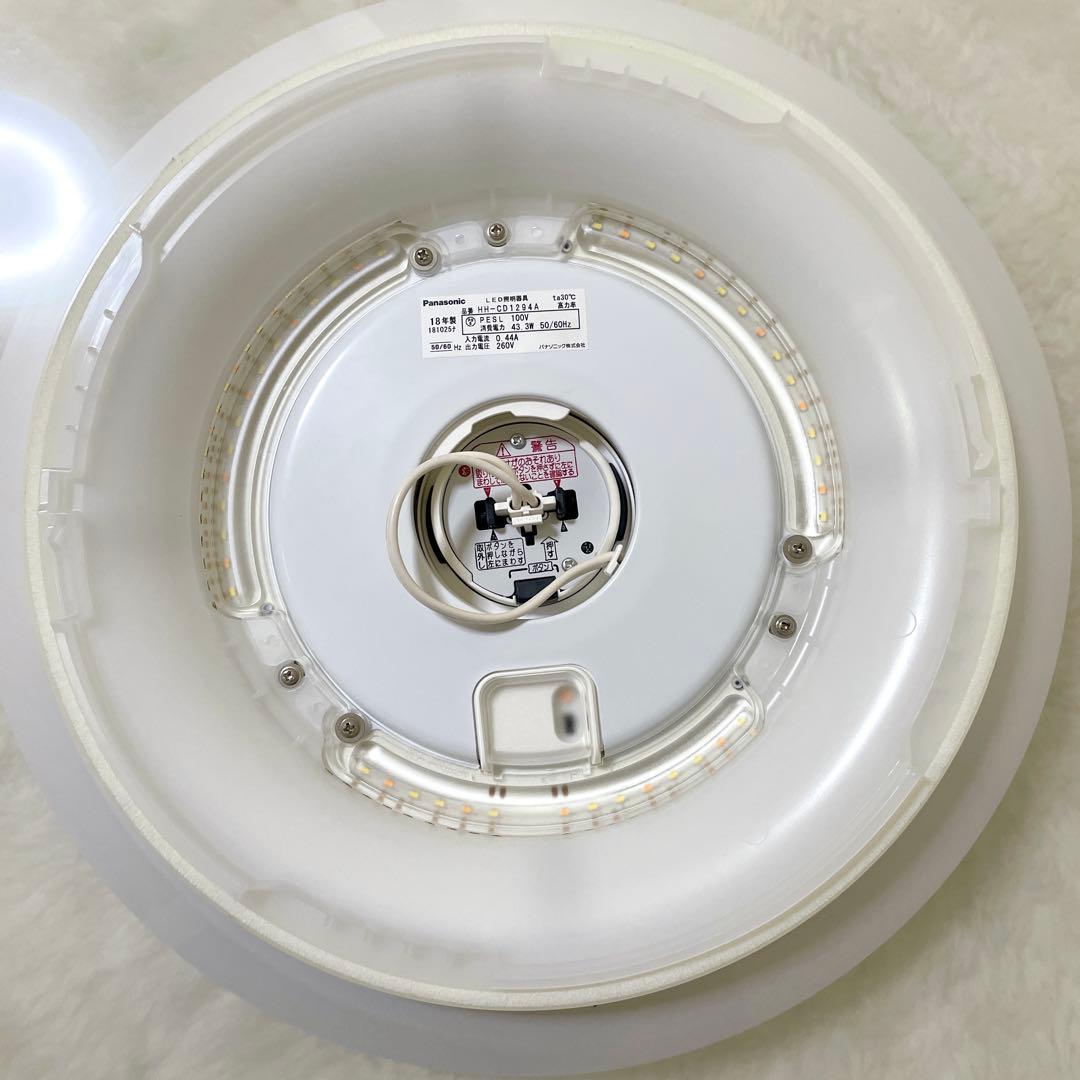 Panasonic LEDシーリングライト HH-CD1294A リモコン付