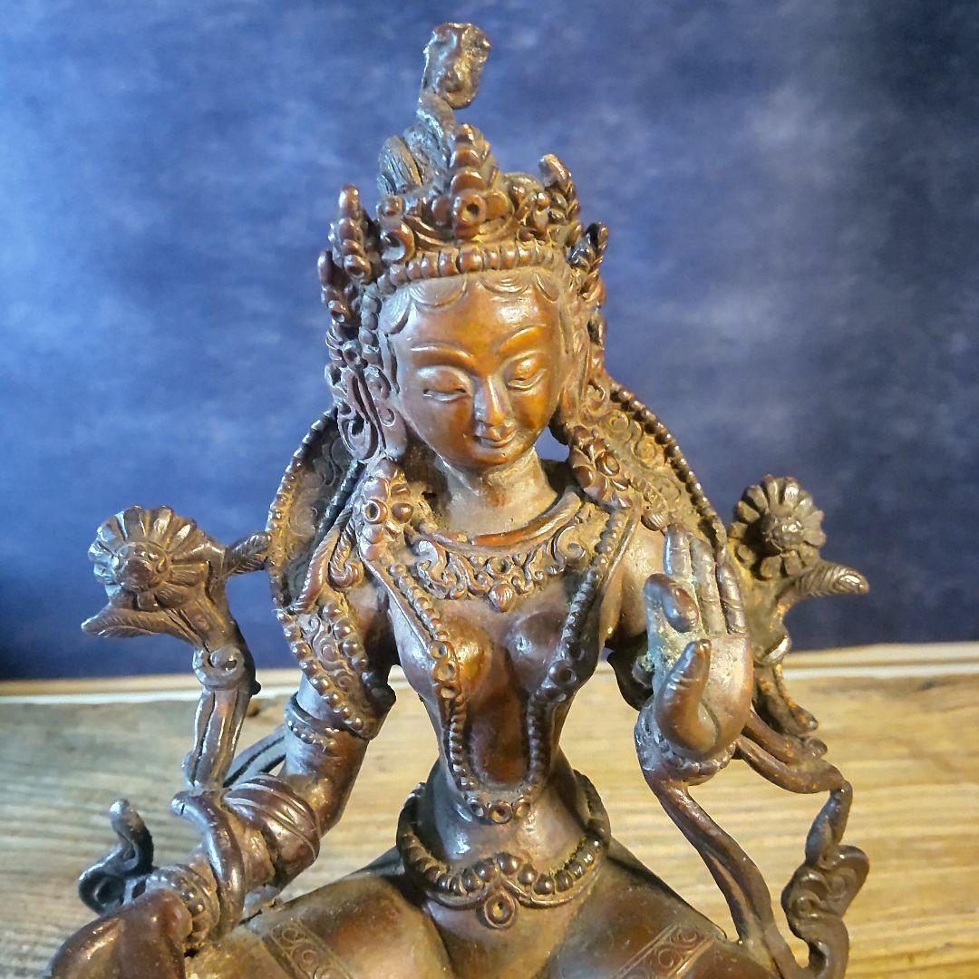 古銅チベット仏像❹