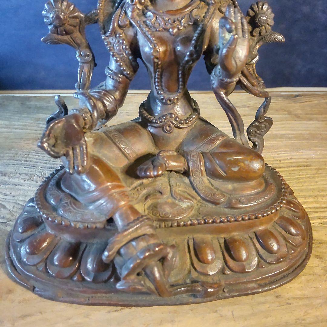 古銅チベット仏像❹