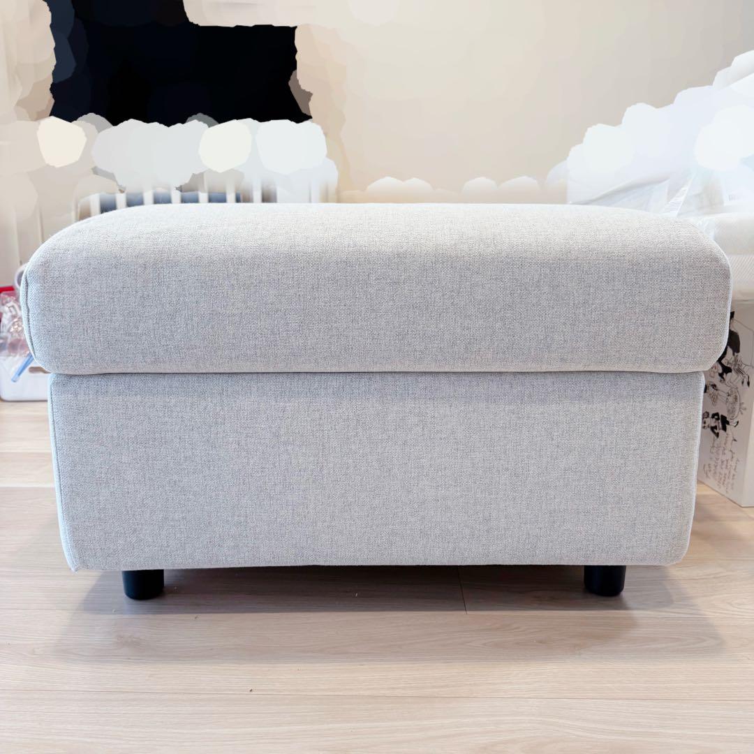 本体5000円⭐︎IKEA ヴィムレ VIMLE オットマン グンナレドベージュ