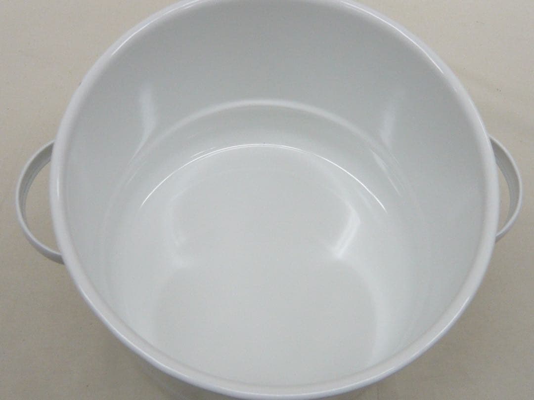 『にちにち道具』蒸し鍋21cm 5.0L 日本製 ガス・IH対応 野田琺瑯