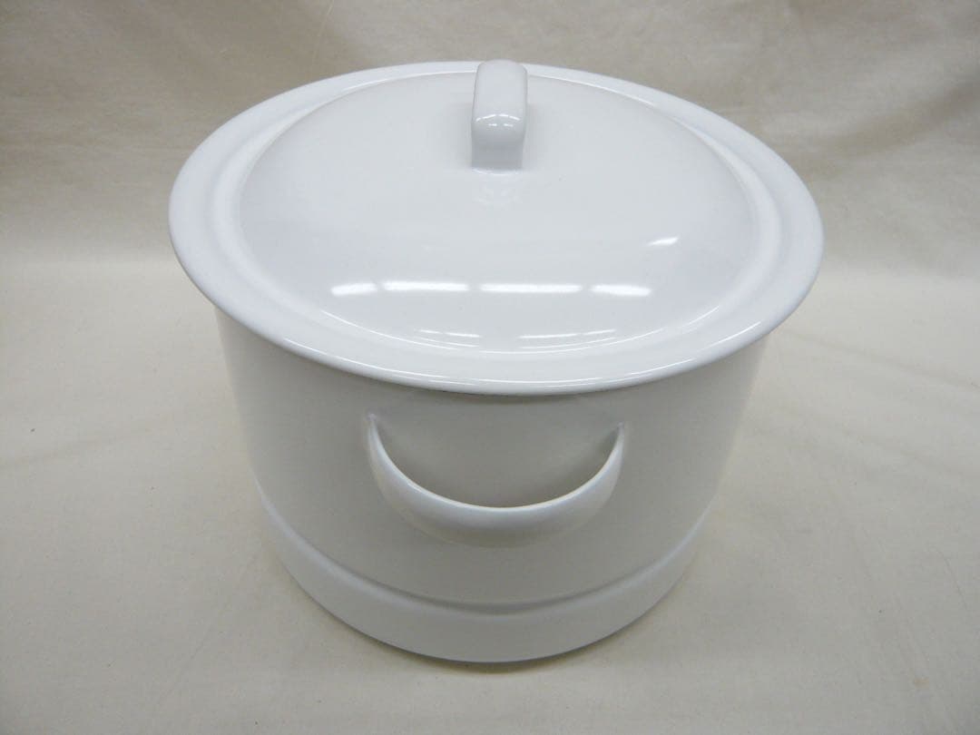 『にちにち道具』蒸し鍋21cm 5.0L 日本製 ガス・IH対応 野田琺瑯