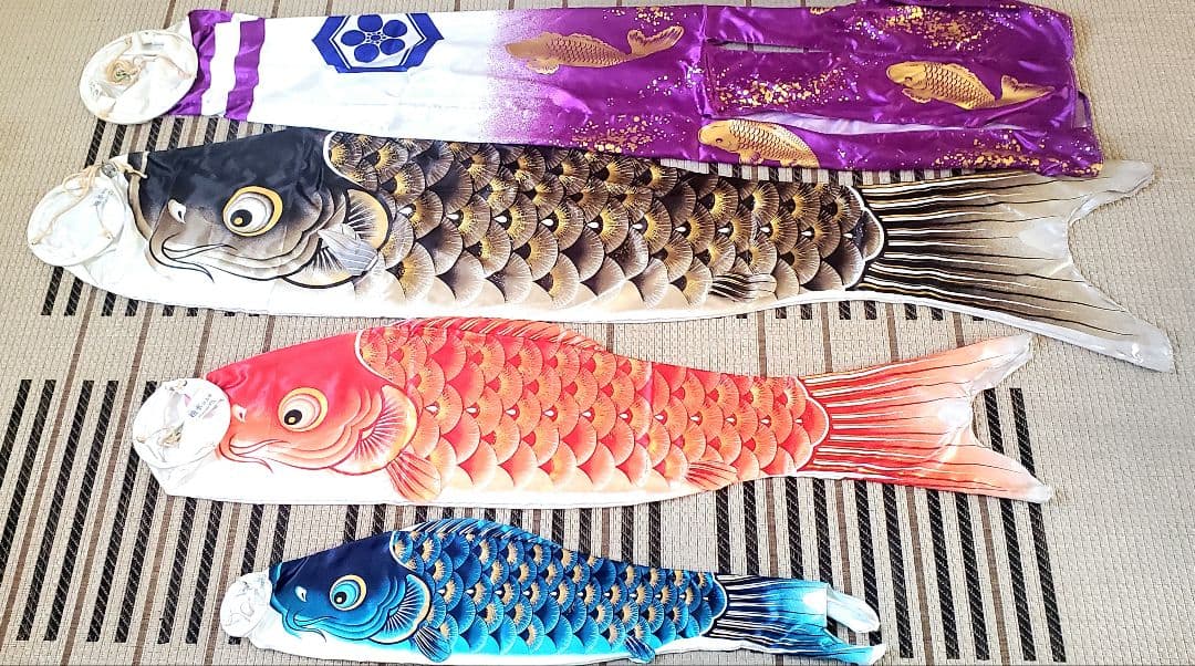 日本製 鯉のぼり 慶賀 旭鱗 高級品 2m 5点セット