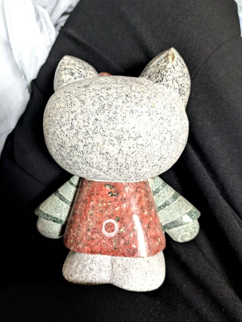 御影石　石像　インテリア　庭置