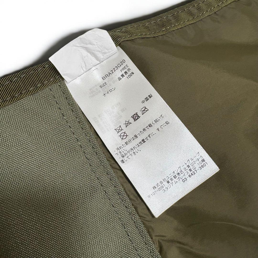 ☆限定SALE☆希少色 ブリーフィング エプロン セージグリーン 緑