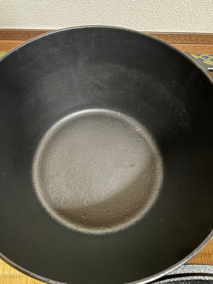 送料無料 南部盛栄堂 岩手県水沢 南部鉄器 クックトップ 煮込み鍋 未使用品