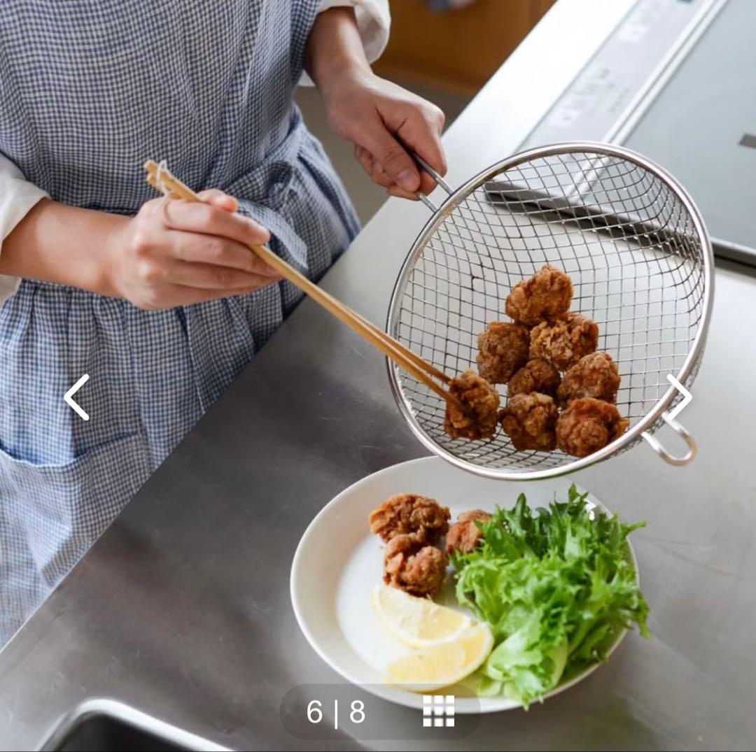 la base ラバーゼ　IH対応・鉄揚げ鍋セット（22cm）