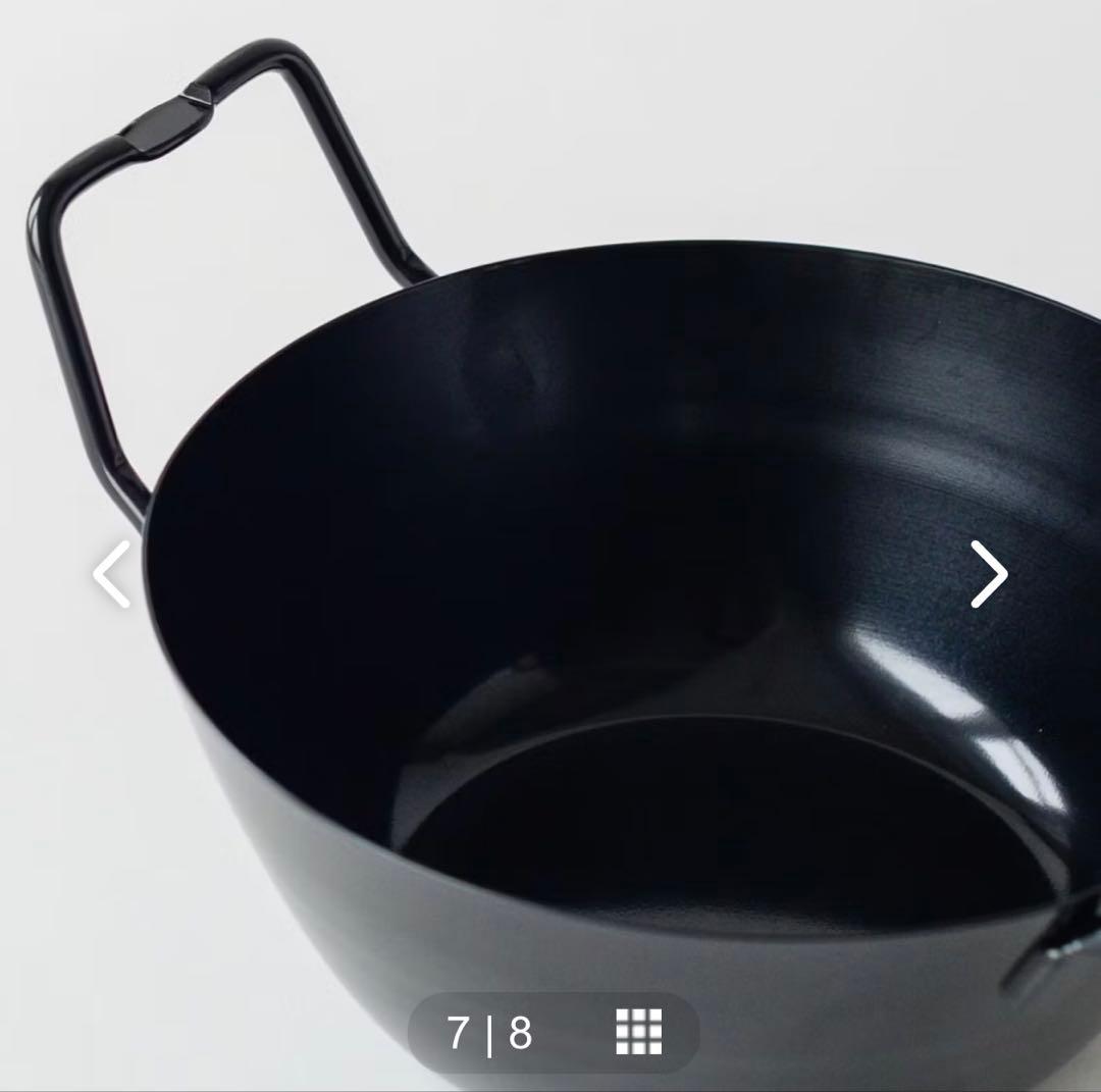 la base ラバーゼ　IH対応・鉄揚げ鍋セット（22cm）