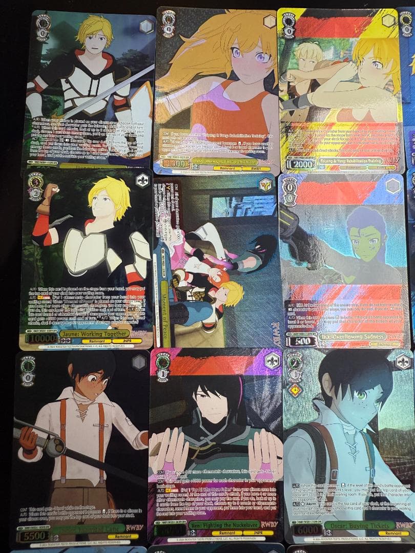 英語版 ヴァイスシュヴァルツ PB RWBY OFR 全55種コンプリートセット