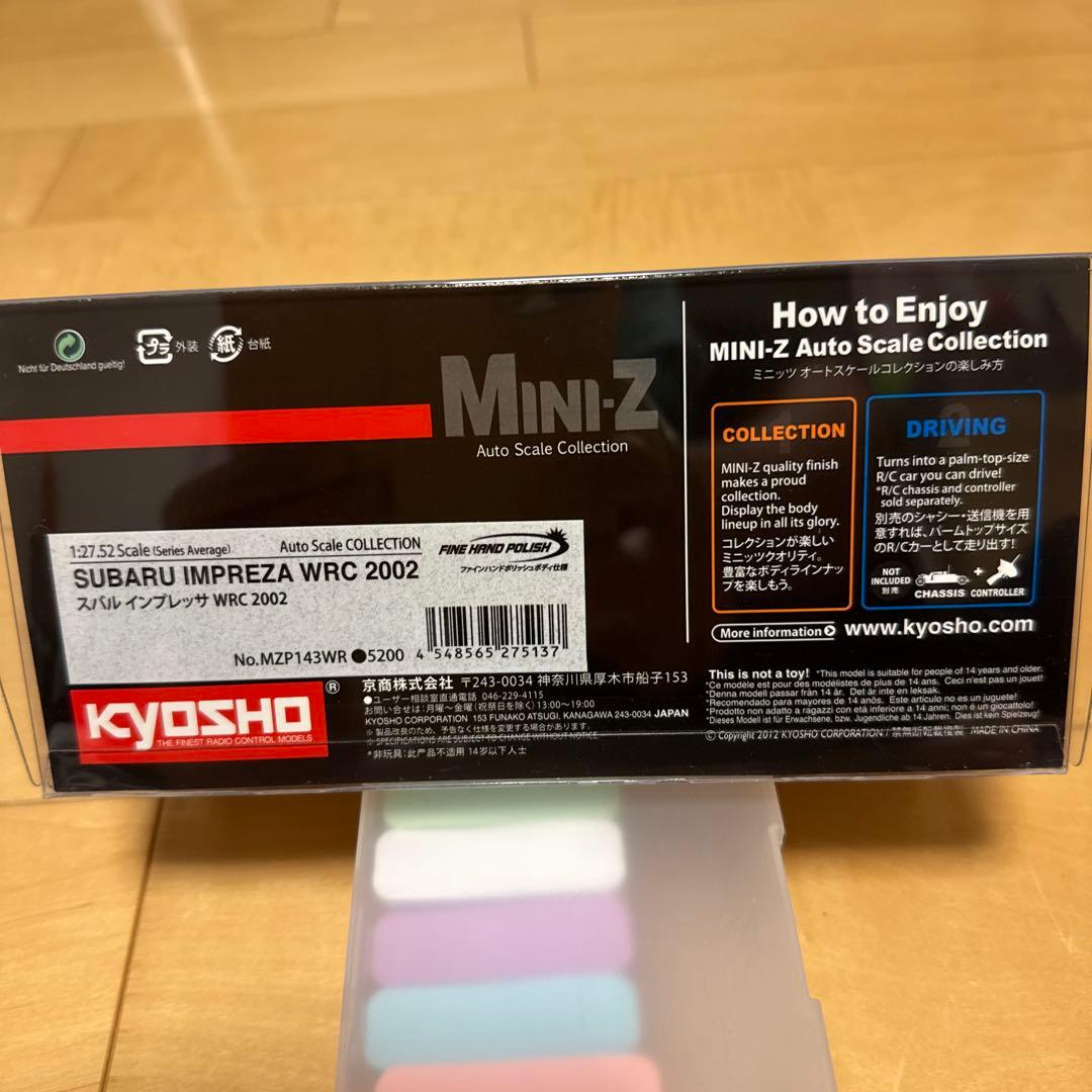 新品未開封品‼️KYOSHO SUBARU WRX ミニッツボディー