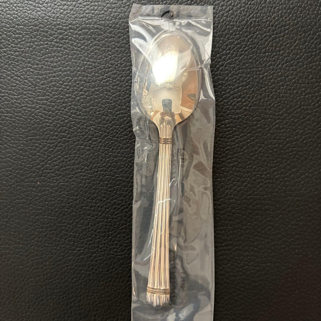 未開封クリストフル　アリアゴールドリング　コーヒースプーン6点　ボックス付き