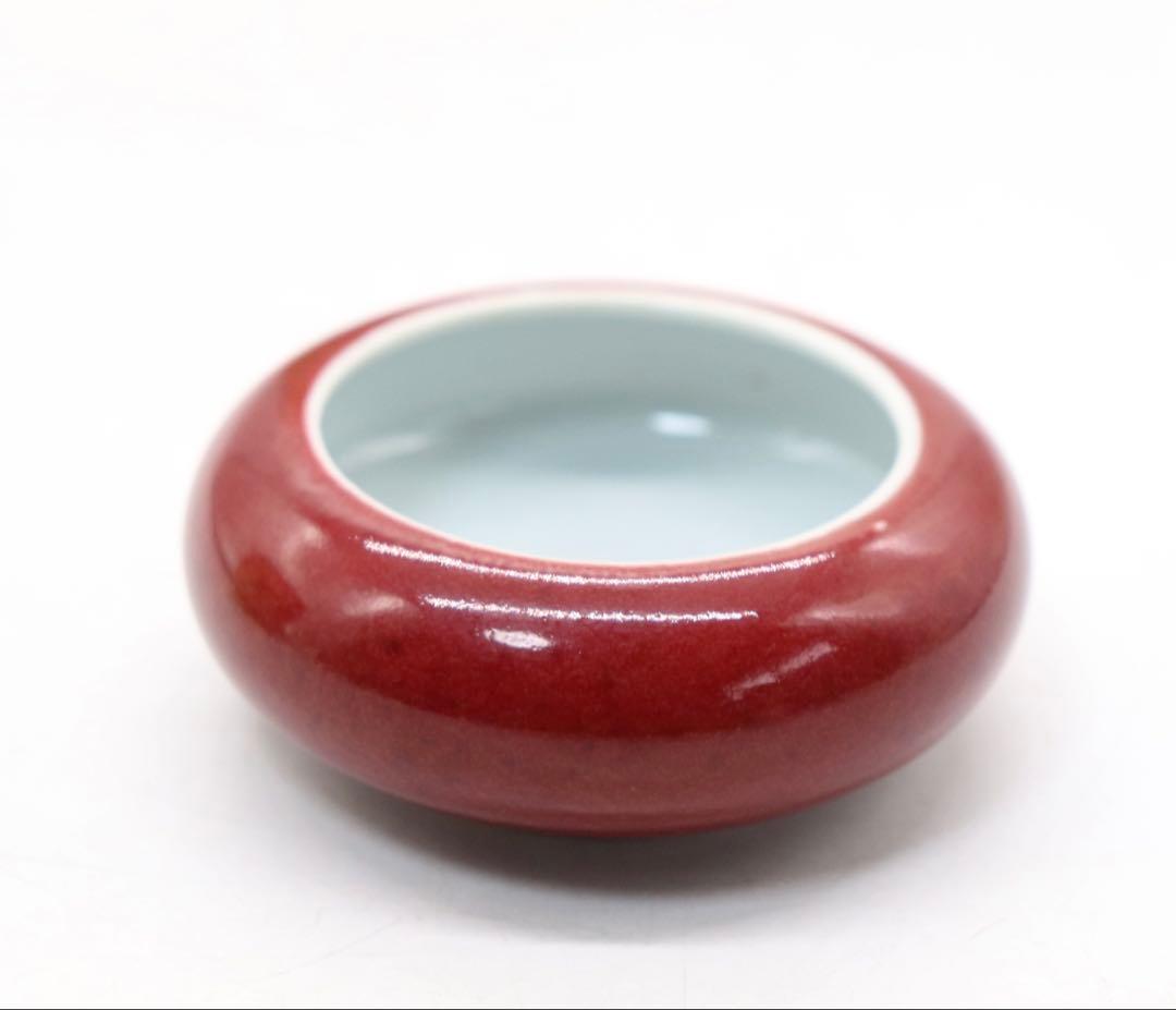 中国 清時代 紅釉水盂 大清光緒年製 送料込み250328 - メルカリ