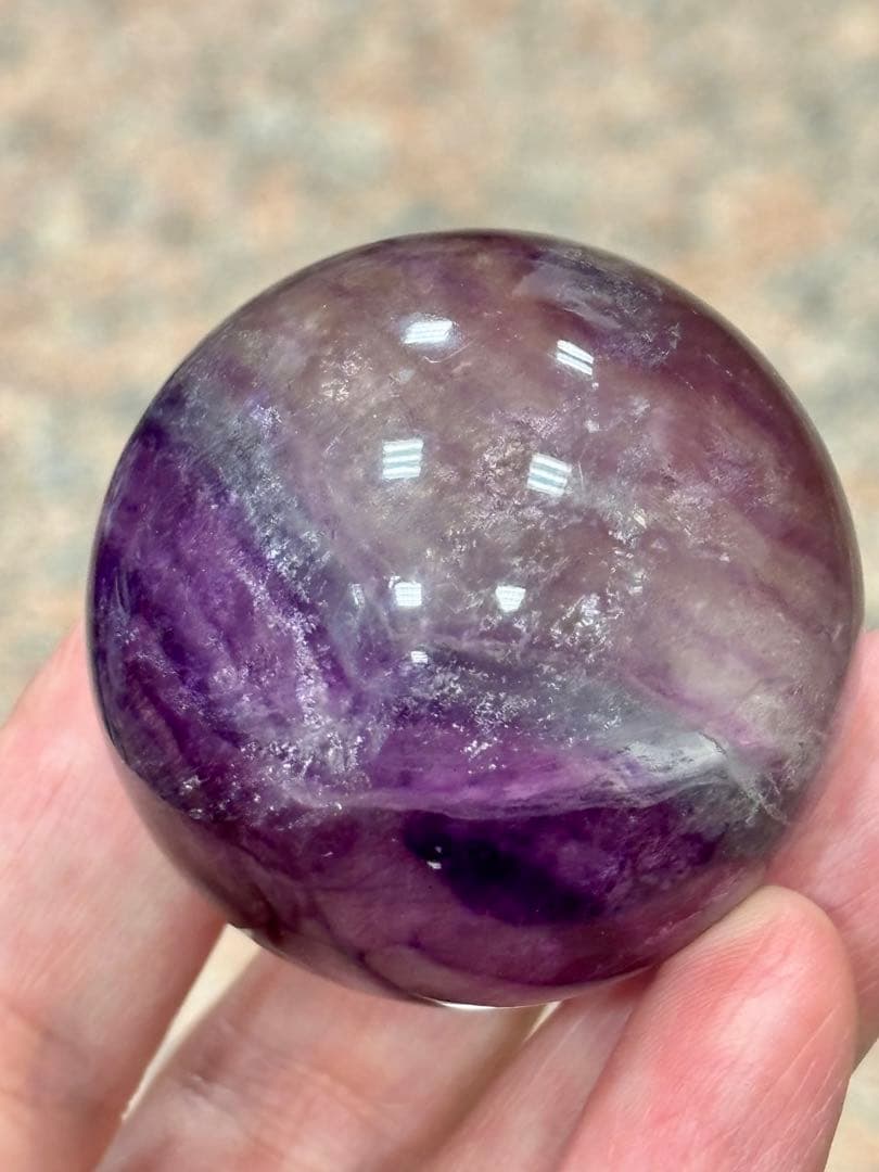 【あーきゃん】キャンディフローライト4.5cm テラヘルツ亀さん一連売り