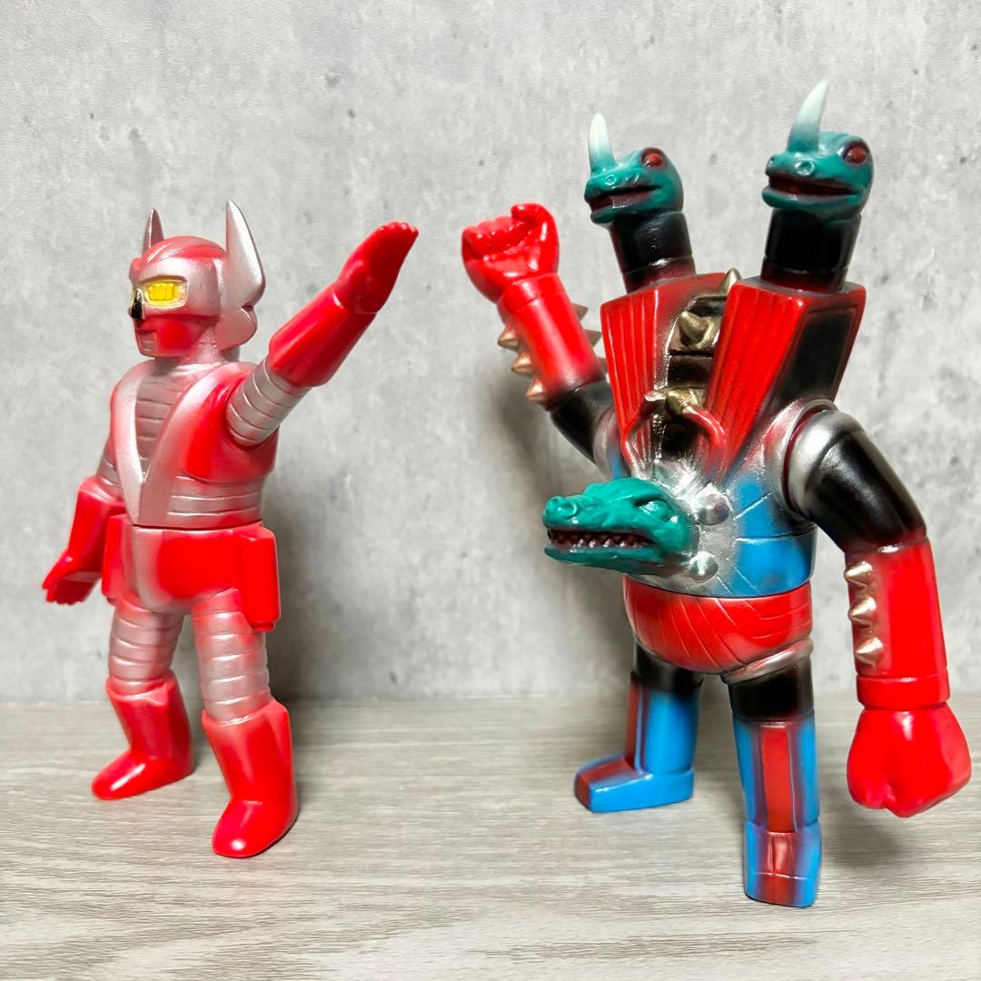 DINER 『ストロングザボーガー&ドゲラ』 ソフビ 電人ザボーガー オマケ付き