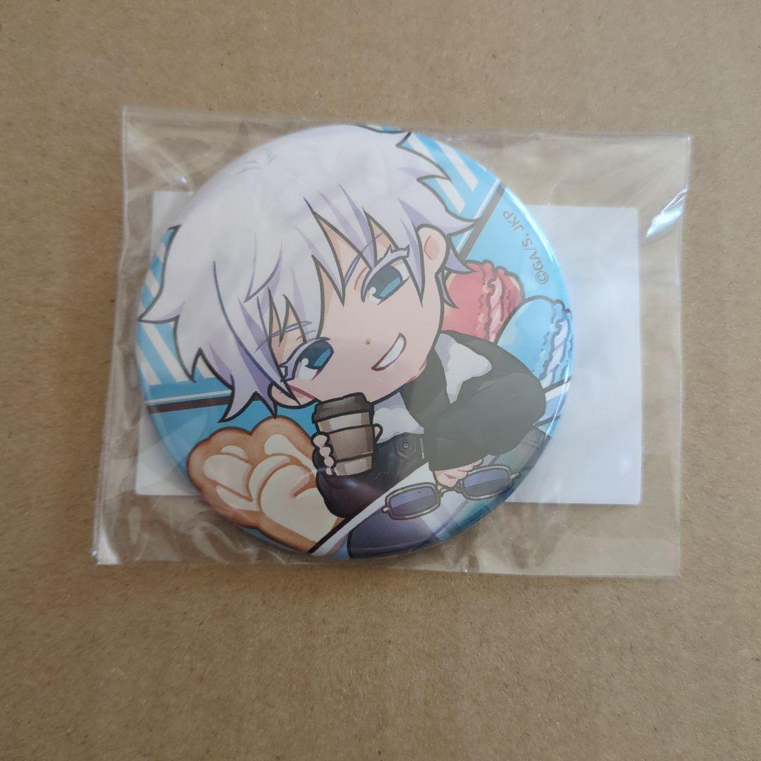 呪術廻戦 まるくじ 五条悟 ちゃぽんっ！ 缶バッジ - メルカリ