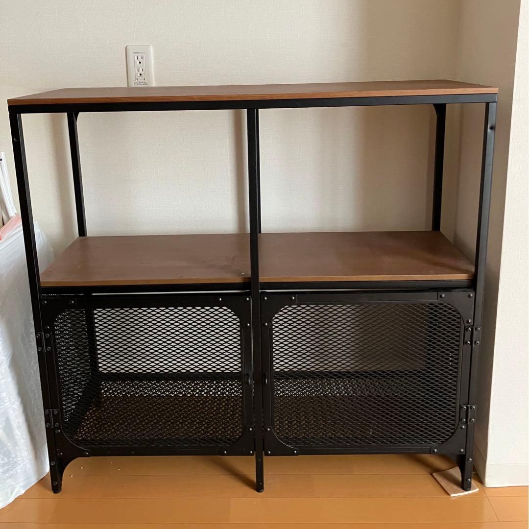 20日まで限定出品】IKEA FJÄLLBO フィエルボ アイアンシェルフ - メルカリ