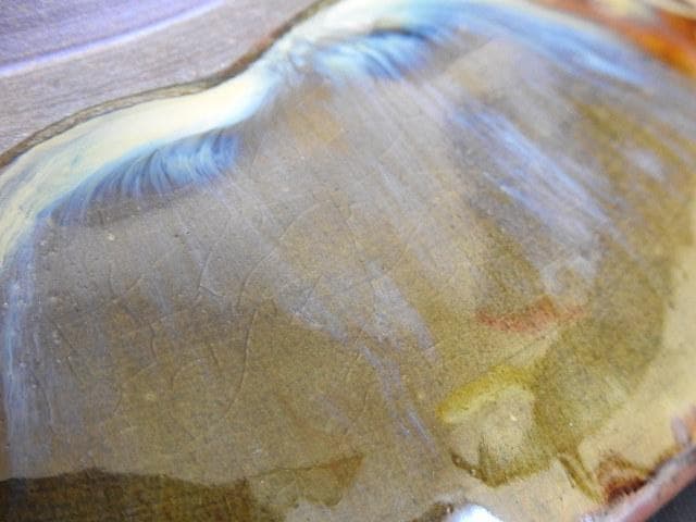 亀井味楽造　高鳥　御菓子鉢　共箱　M1500