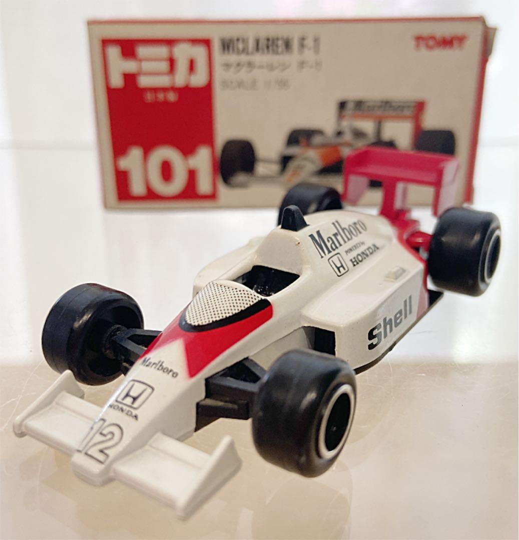 トミカ赤箱No.101マクラーレンF1 日本製 - メルカリ