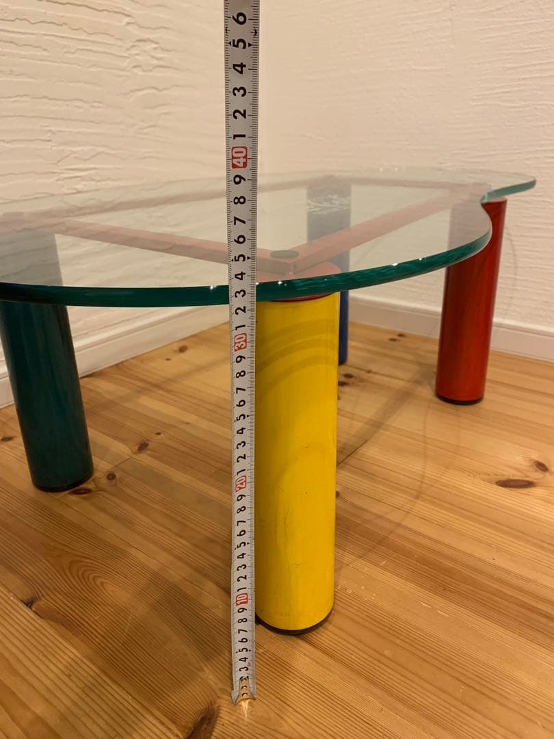 コカコーラ　ヴィンテージ　ガラステーブル