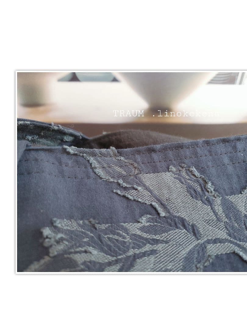 TRAUM.linokekena□new.337-リネン.Cotton.他花刺繍