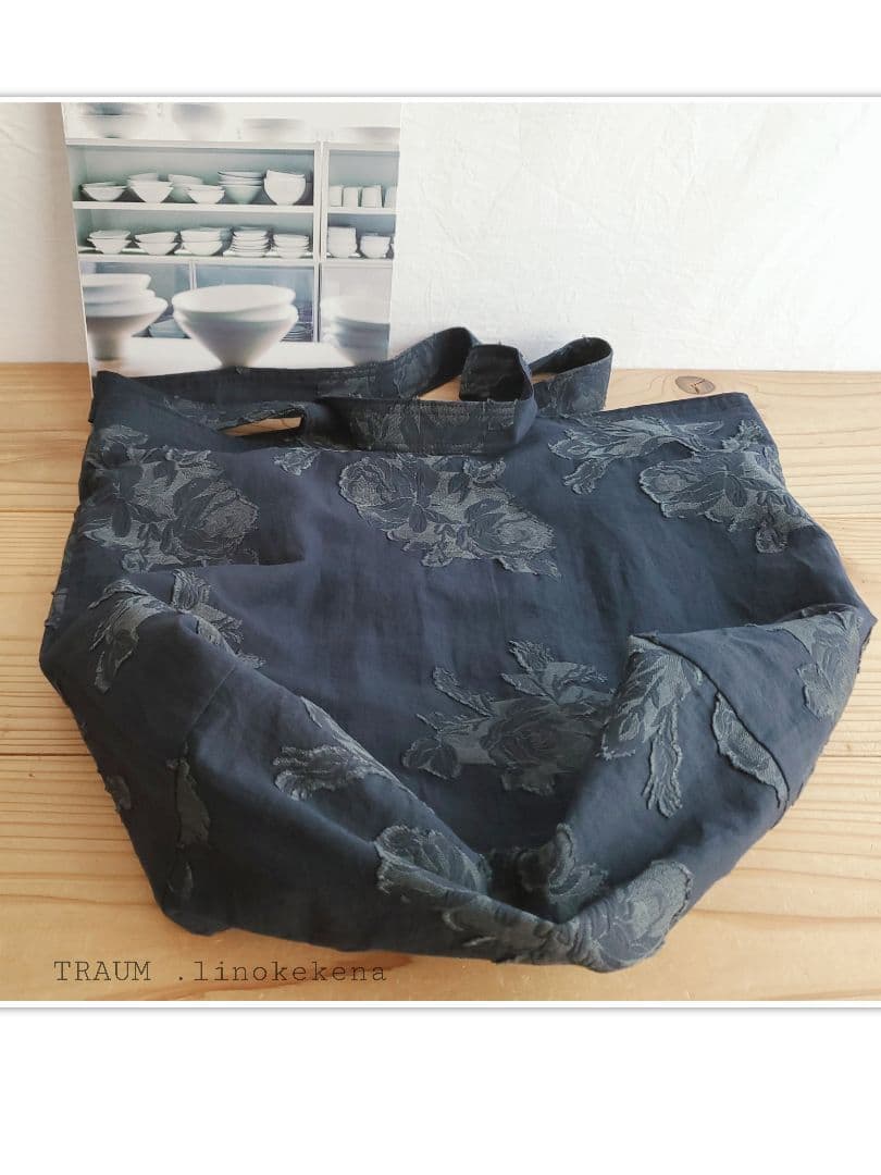 TRAUM.linokekena□new.337-リネン.Cotton.他花刺繍
