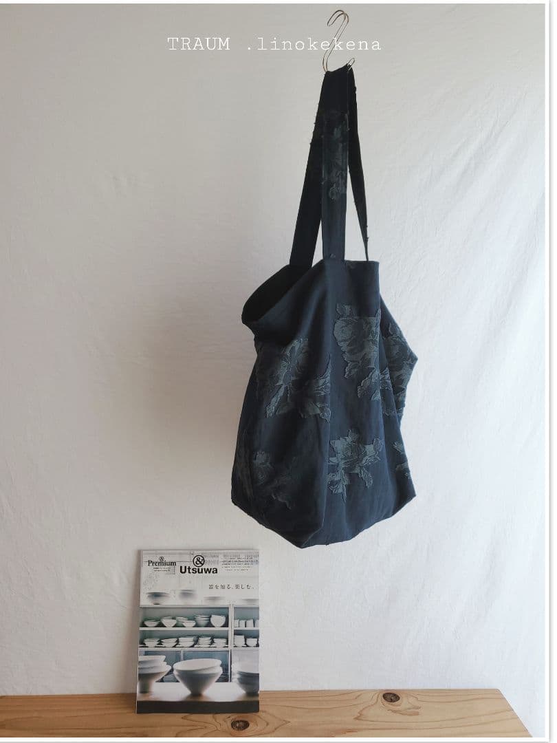 TRAUM.linokekena□new.337-リネン.Cotton.他花刺繍