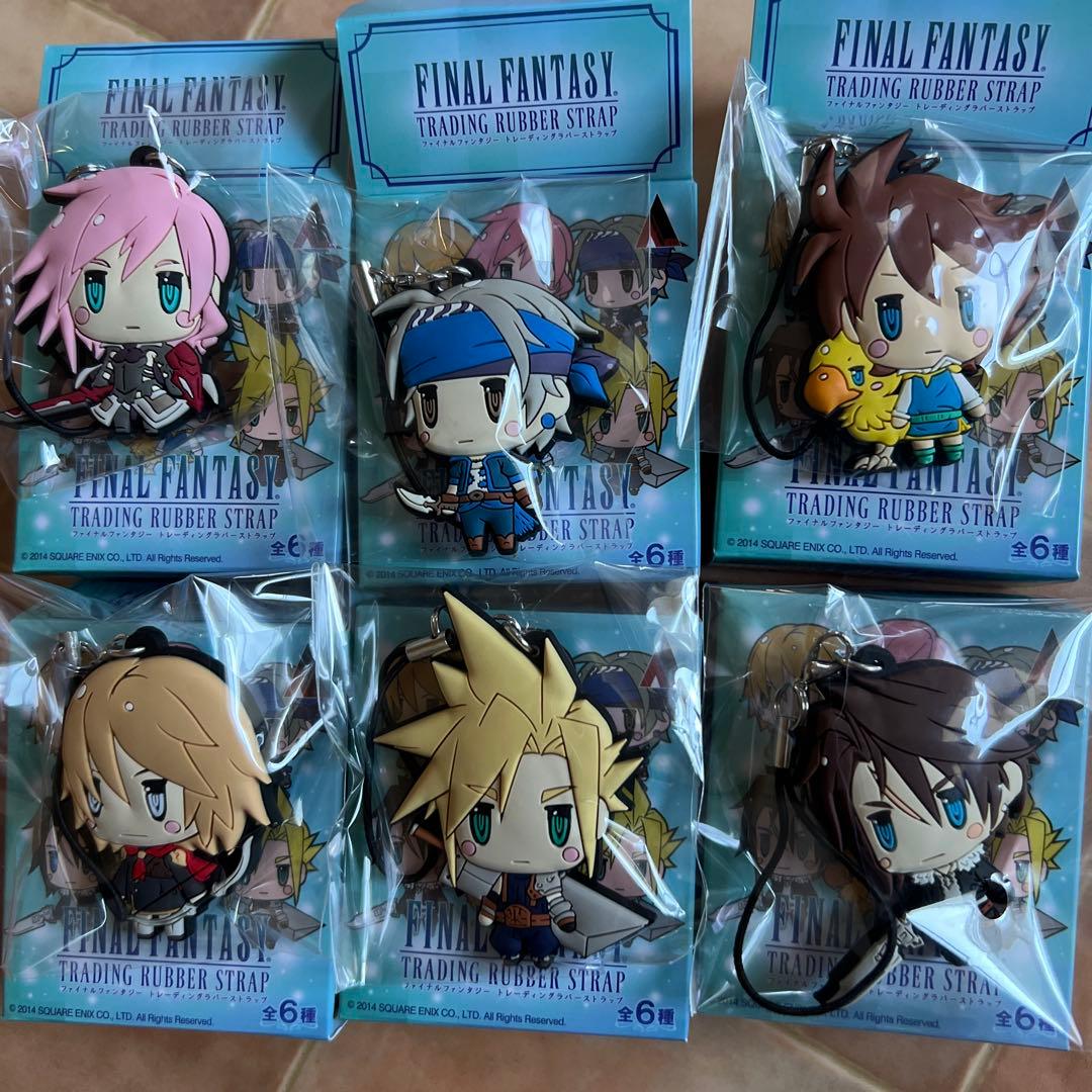 新品 ファイナルファンタジートレーディングラバーストラップ - メルカリ