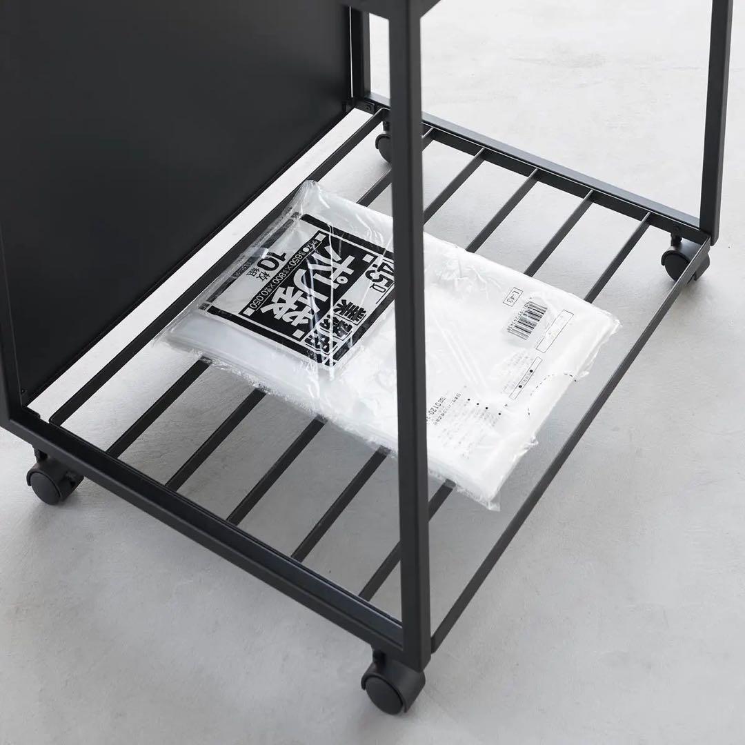 【新品】蓋付き　目隠し　分別　ダストワゴン　タワー45L 2分別