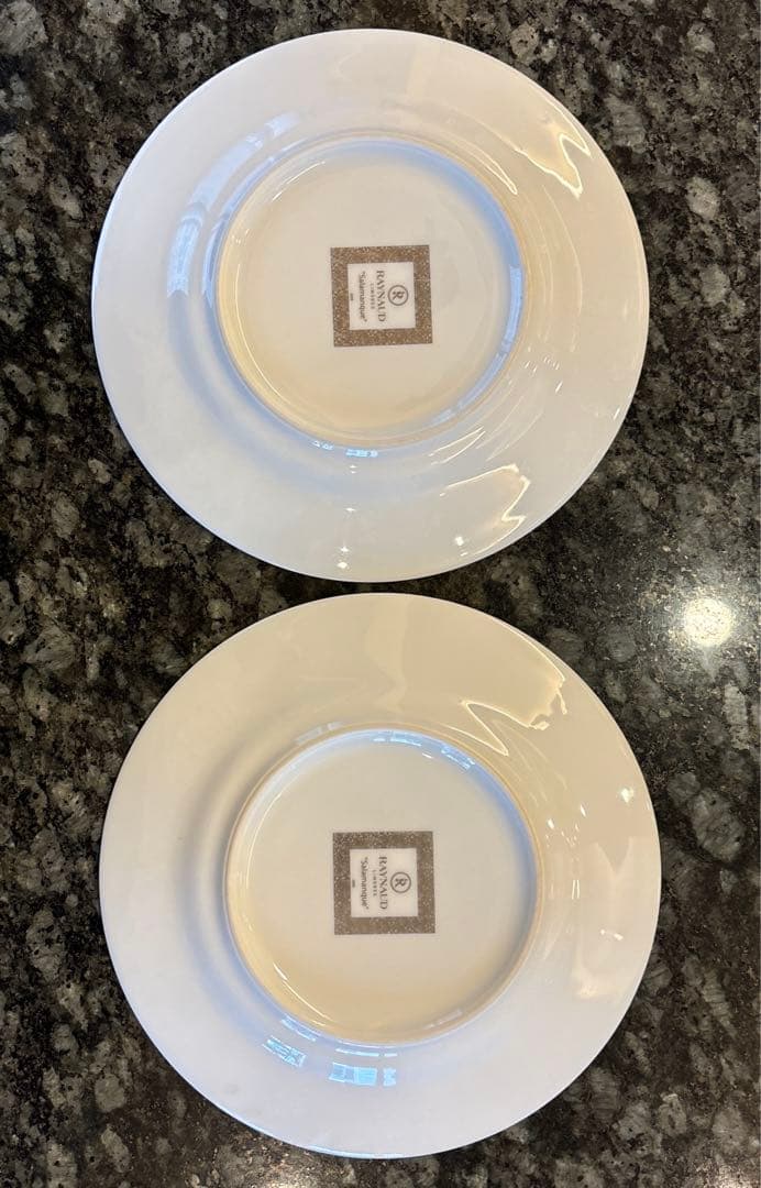 レイノー Salamanque ケーキ皿 2枚セット 赤と緑