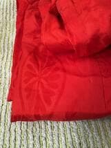 まとめ売り！長襦袢　アンティーク　着物　赤　大正ロマン　正絹　絞り　シルク